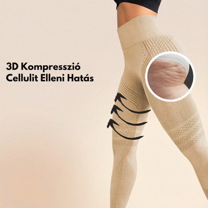 3D Cellulit Elleni Alakformáló Legging