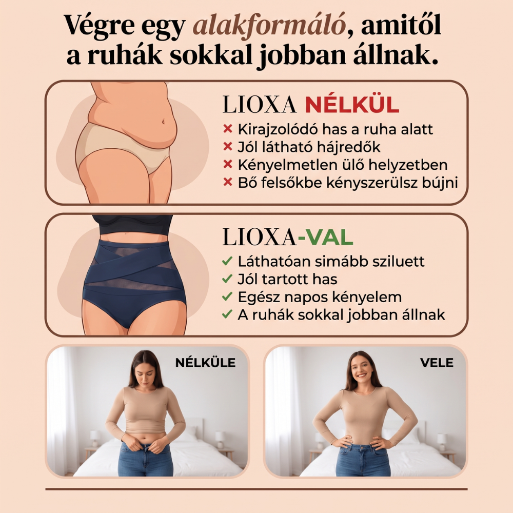 Magas Derekú Alakformáló Bugyi