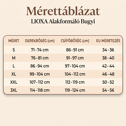 Magas Derekú Alakformáló Bugyi