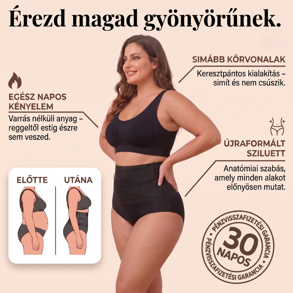 Magas Derekú Alakformáló Bugyi